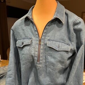 Madewell Indigo Denim L